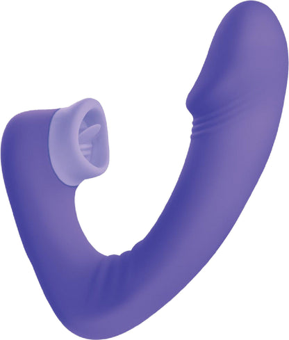 Dual Motor Wearable Vibrator (Purple)