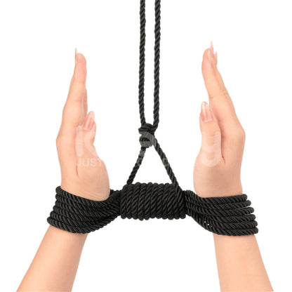 Silky Bondage Rope 10M (Black)