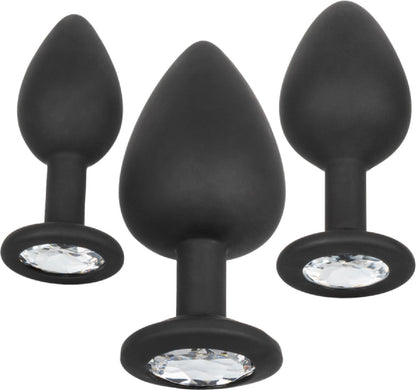 Silicone Gem Anal Kit (Black)