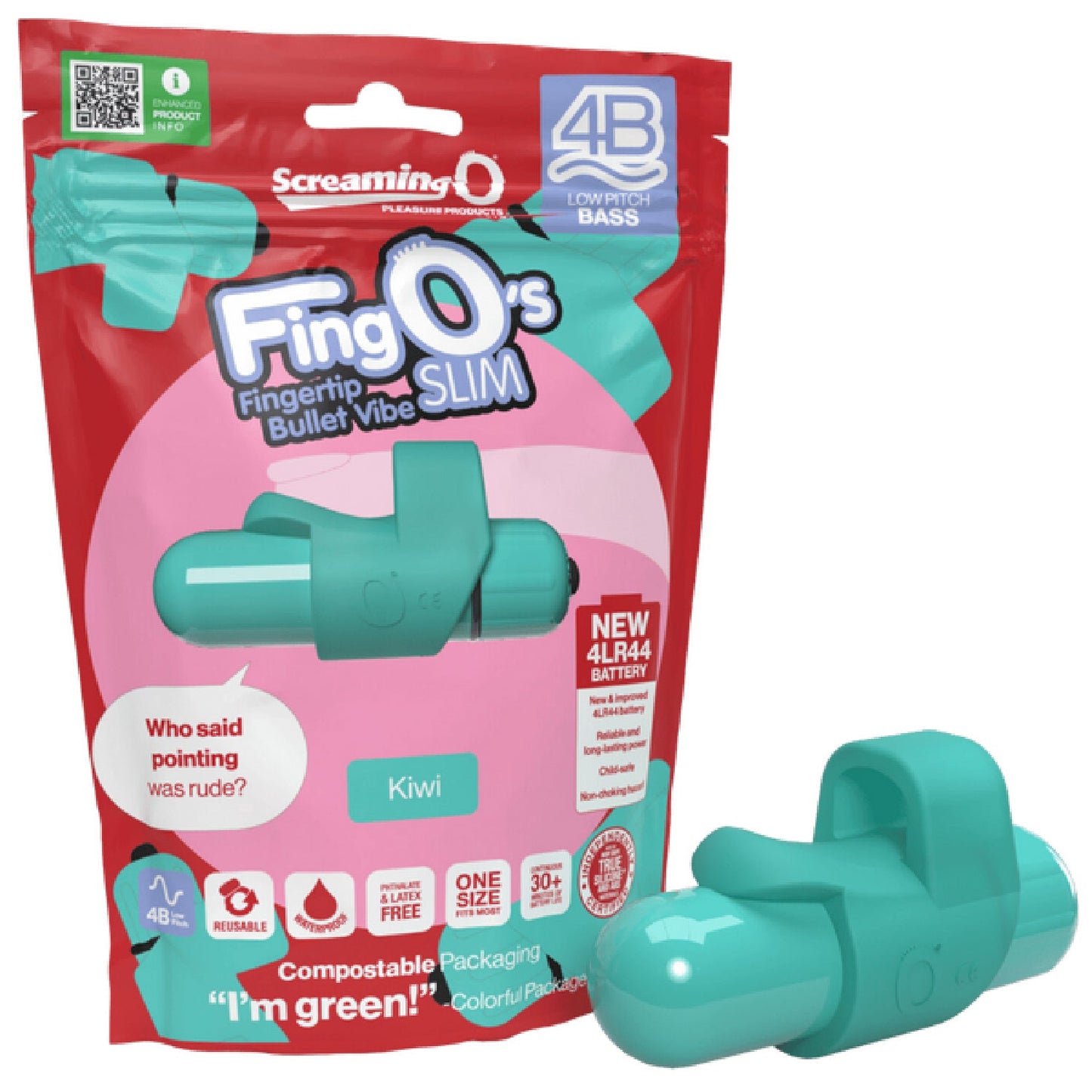 FingO's Slim 4B Low Pitch Bass (Blueberry)