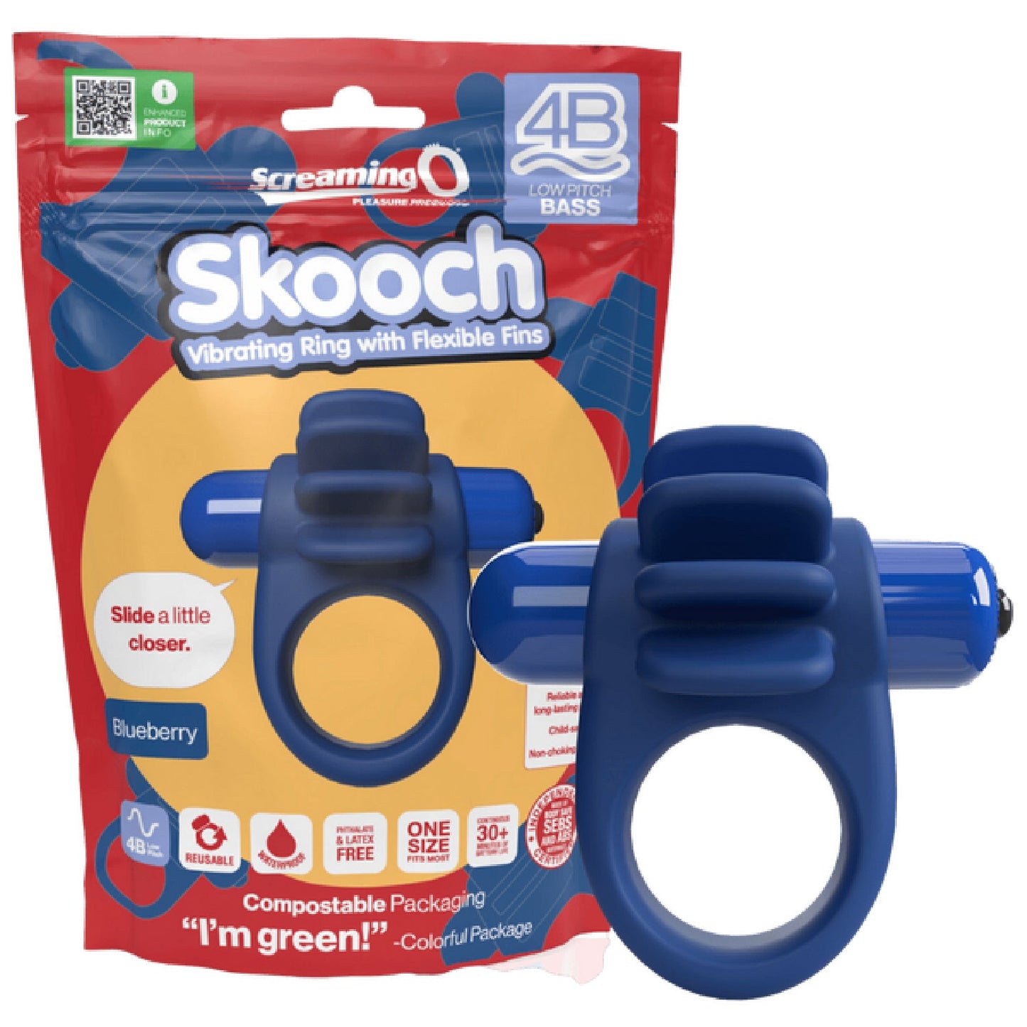 Skooch 4B Low Pitch Bass (Blueberry)