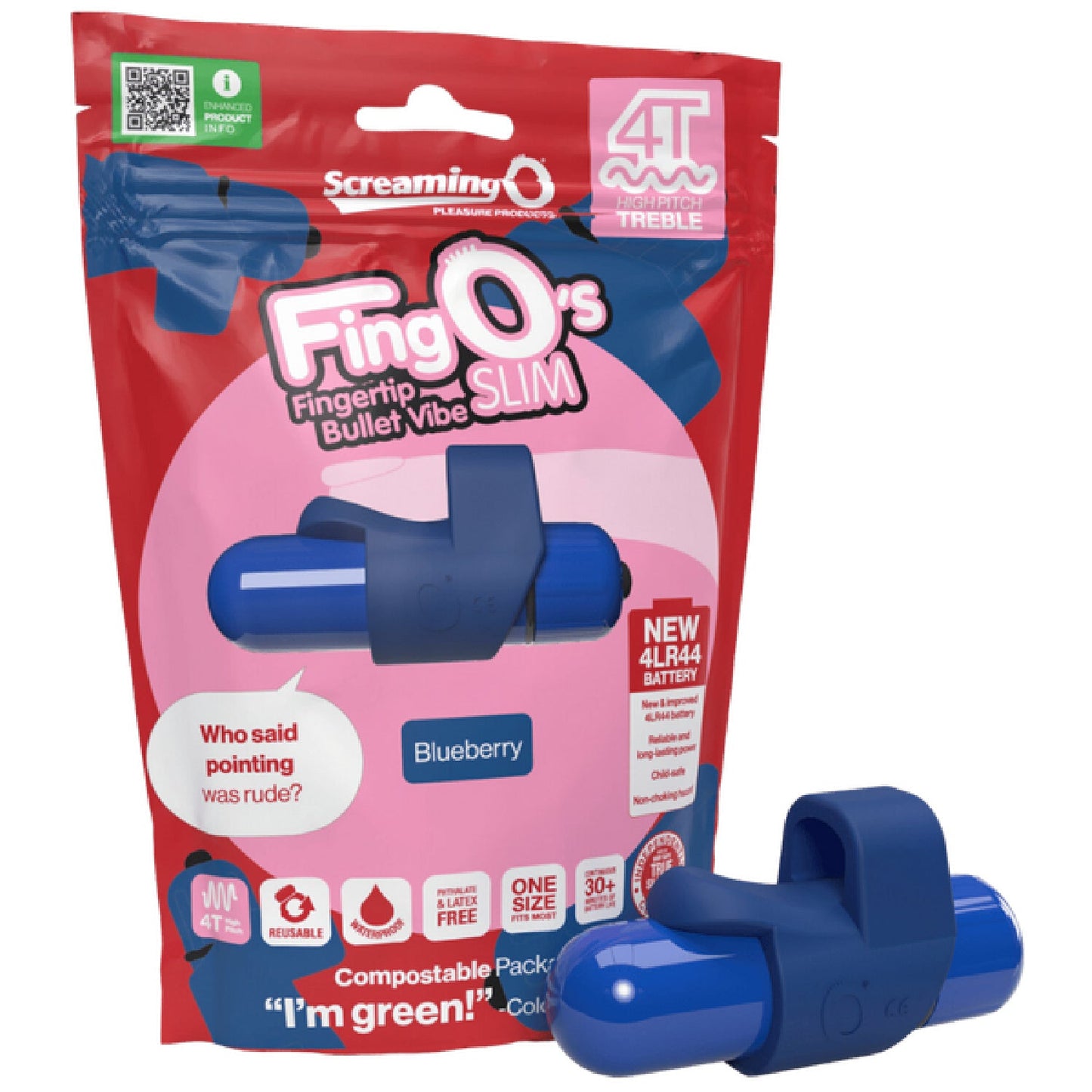FingO's Slim 4T High Pitch Treble (Blueberry)