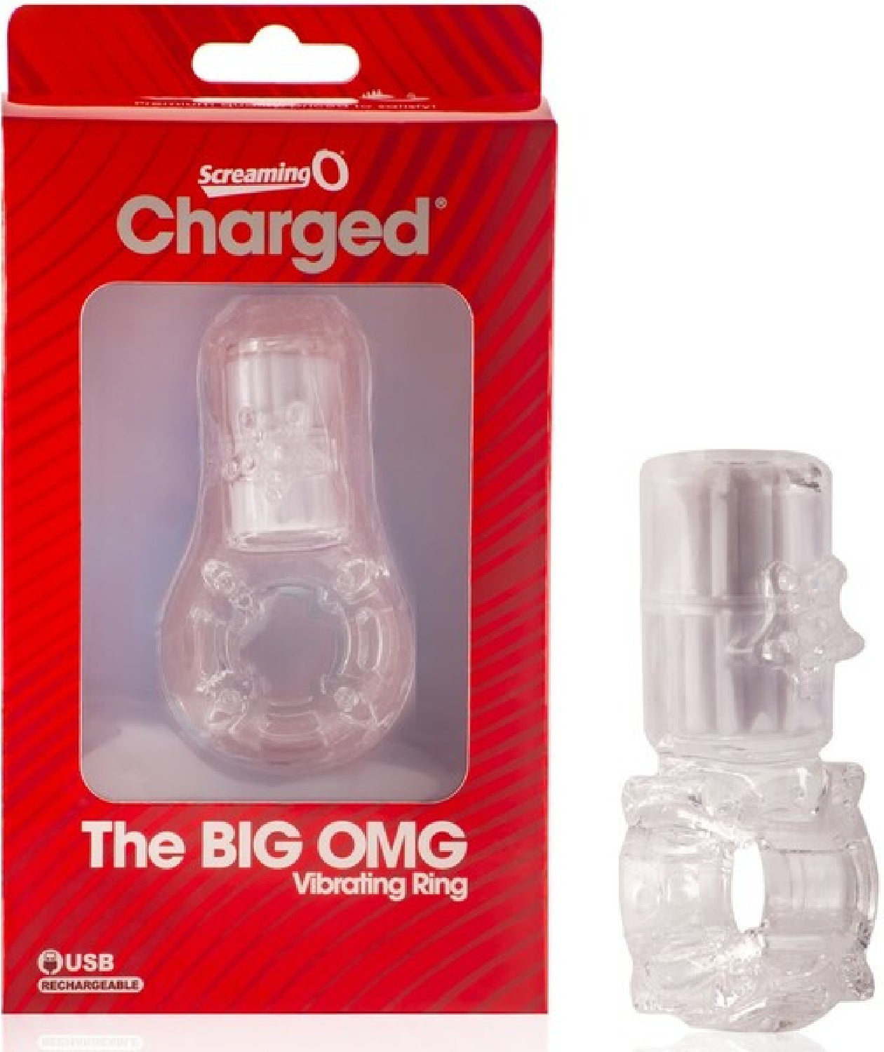 The Big Omg Vibrating Ring (Blue)