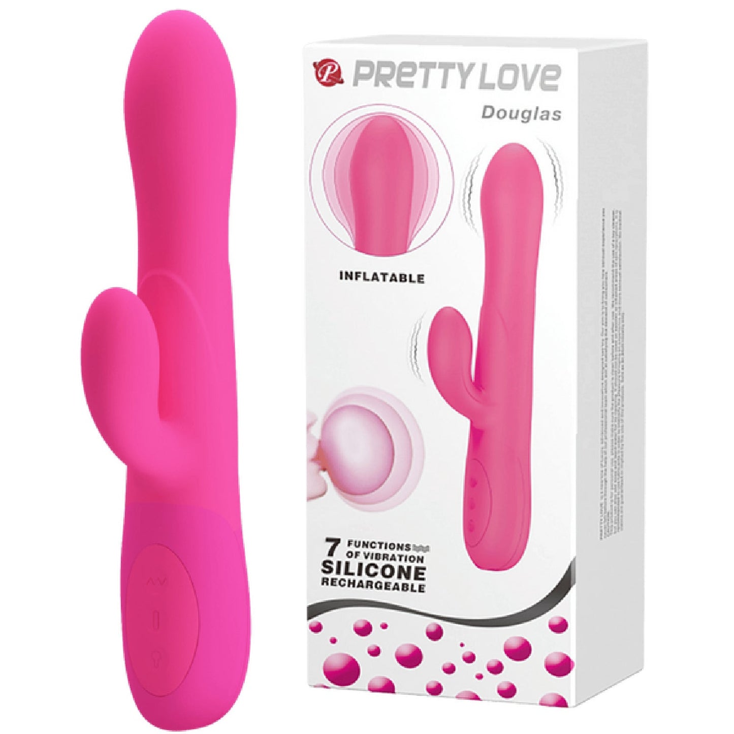 Rechargeable Inflatable Dennis (Pink)