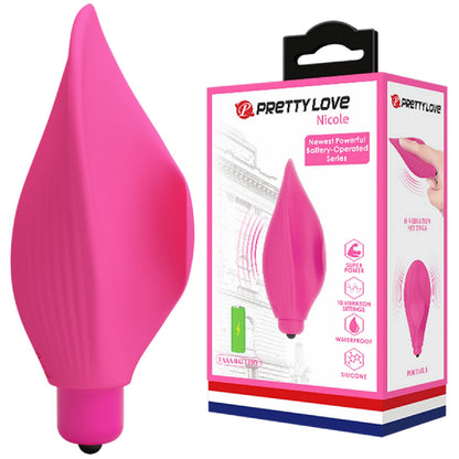 Silicone Finger Vibe - Nicole (Pink)