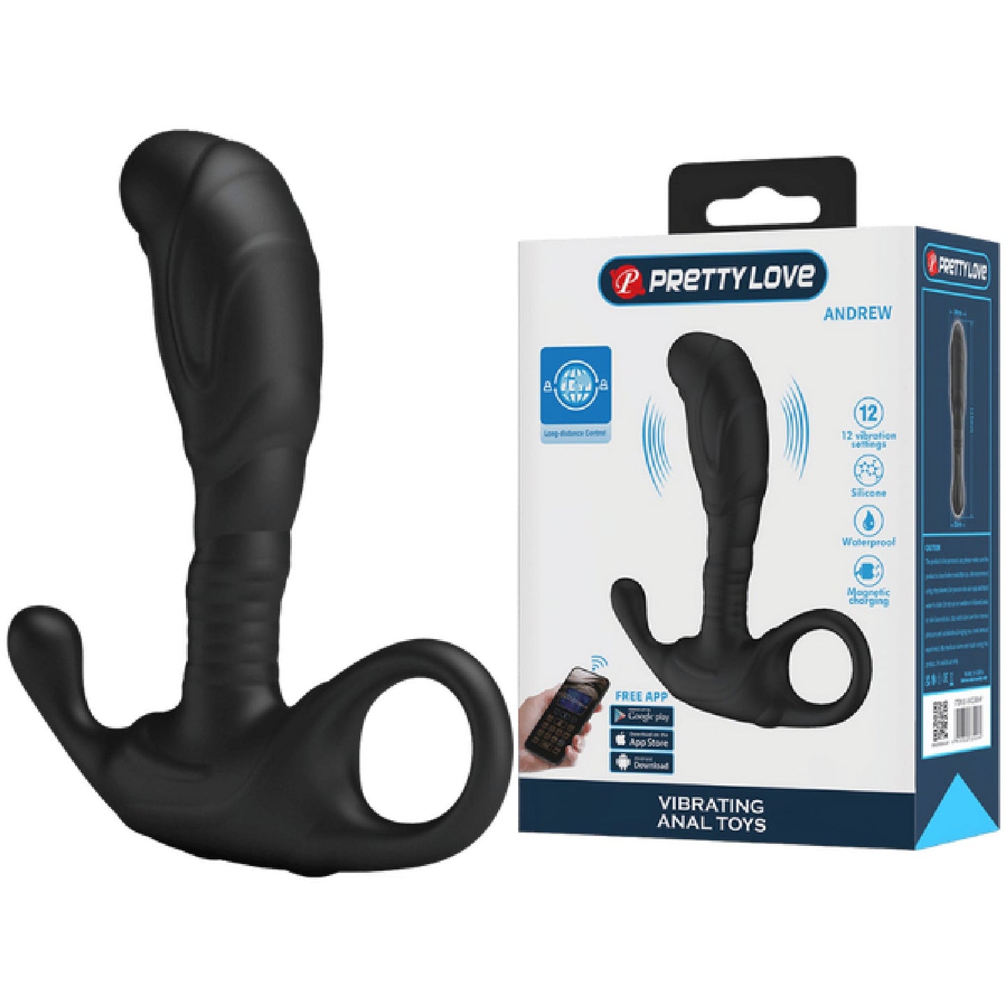 App Control Prostate Probe - Andrew (Black)