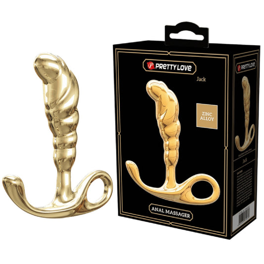 Anal Massager Probe - Jack (Gold)