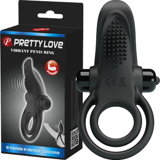 Vibrant Penis Ring (Black)