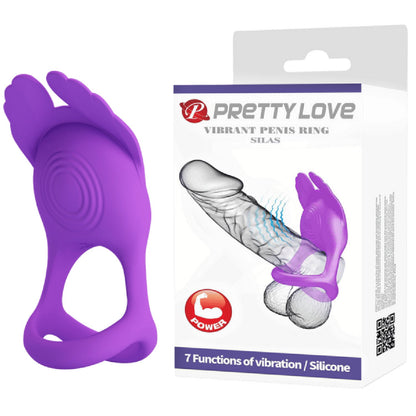 Vibrant Penis Ring - Silas (Black)