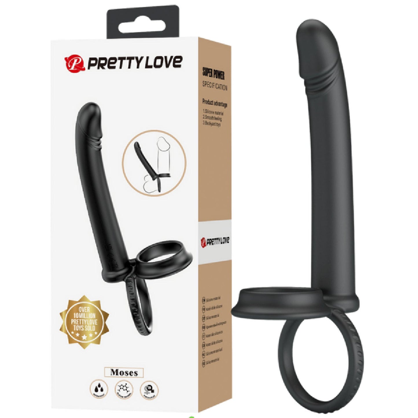 Moses Anal Probe (Black)