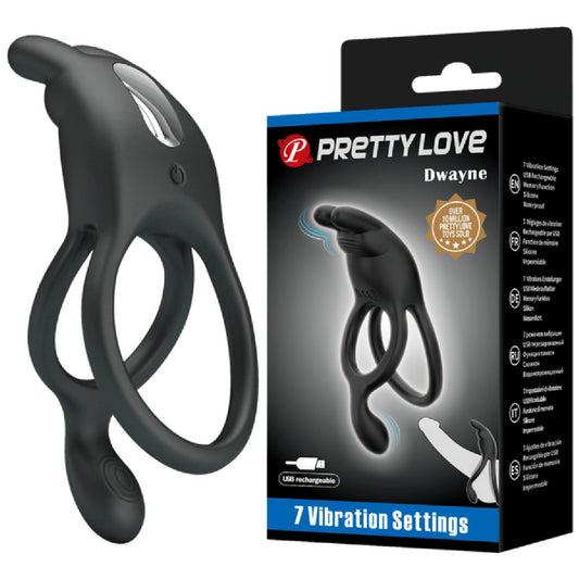 Rechargeable Seth Cockring (Black)