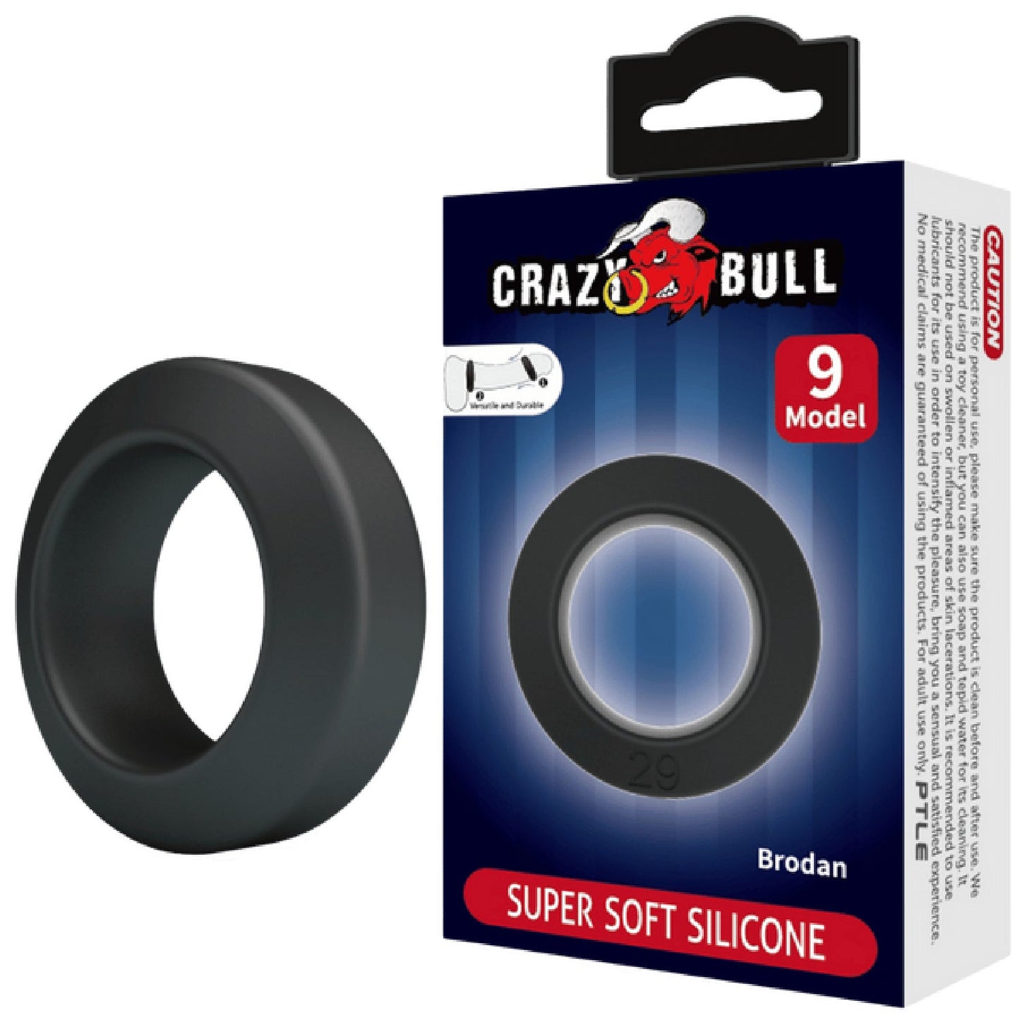 Super Soft Silicone Cockring - Brodan (No.9)