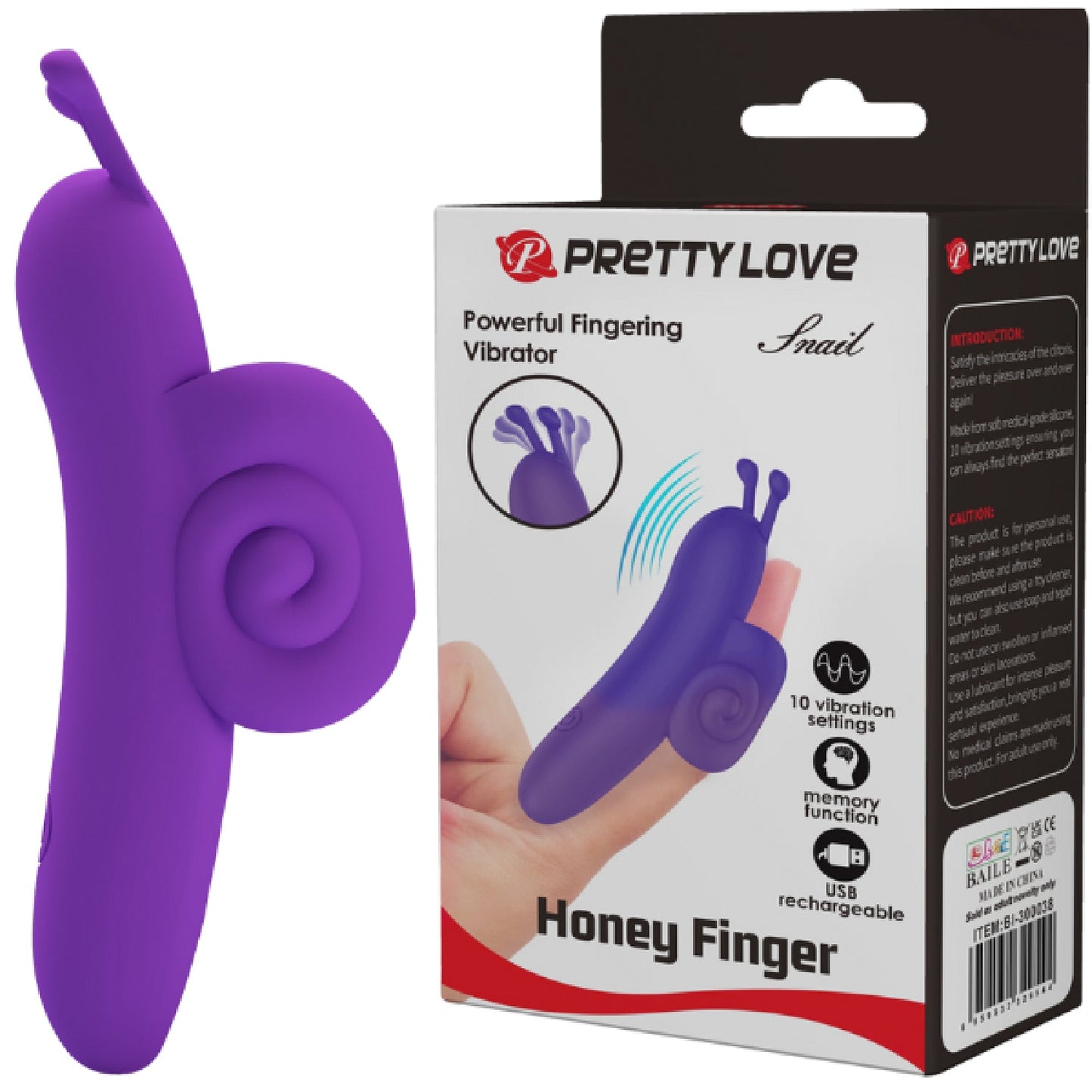 Rechargeable Snail (Purple)