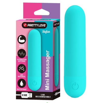 Stefan - Rechargeable Mini Massager (Purple)