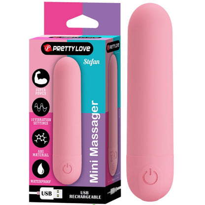 Stefan - Rechargeable Mini Massager (Purple)