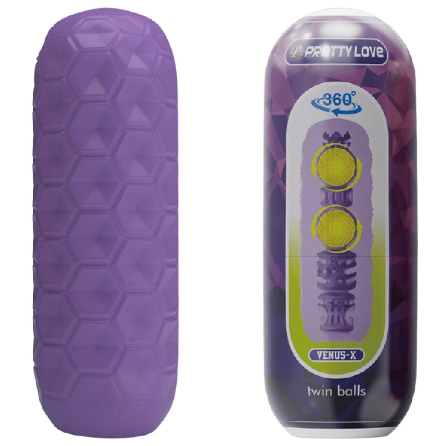 Venus-X Twin Balls (Peach)