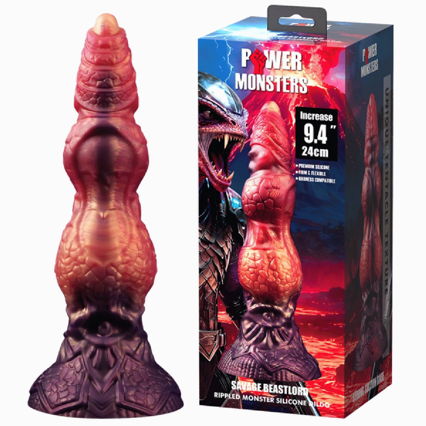 Savage Beastlord 9.4" (Pink/Purple)