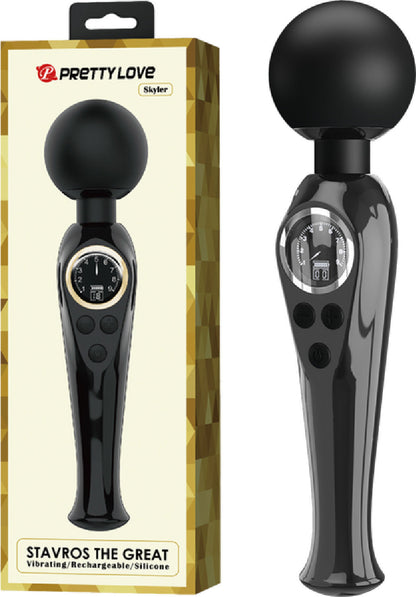 Rechargeable Wand - Skyler (Black)