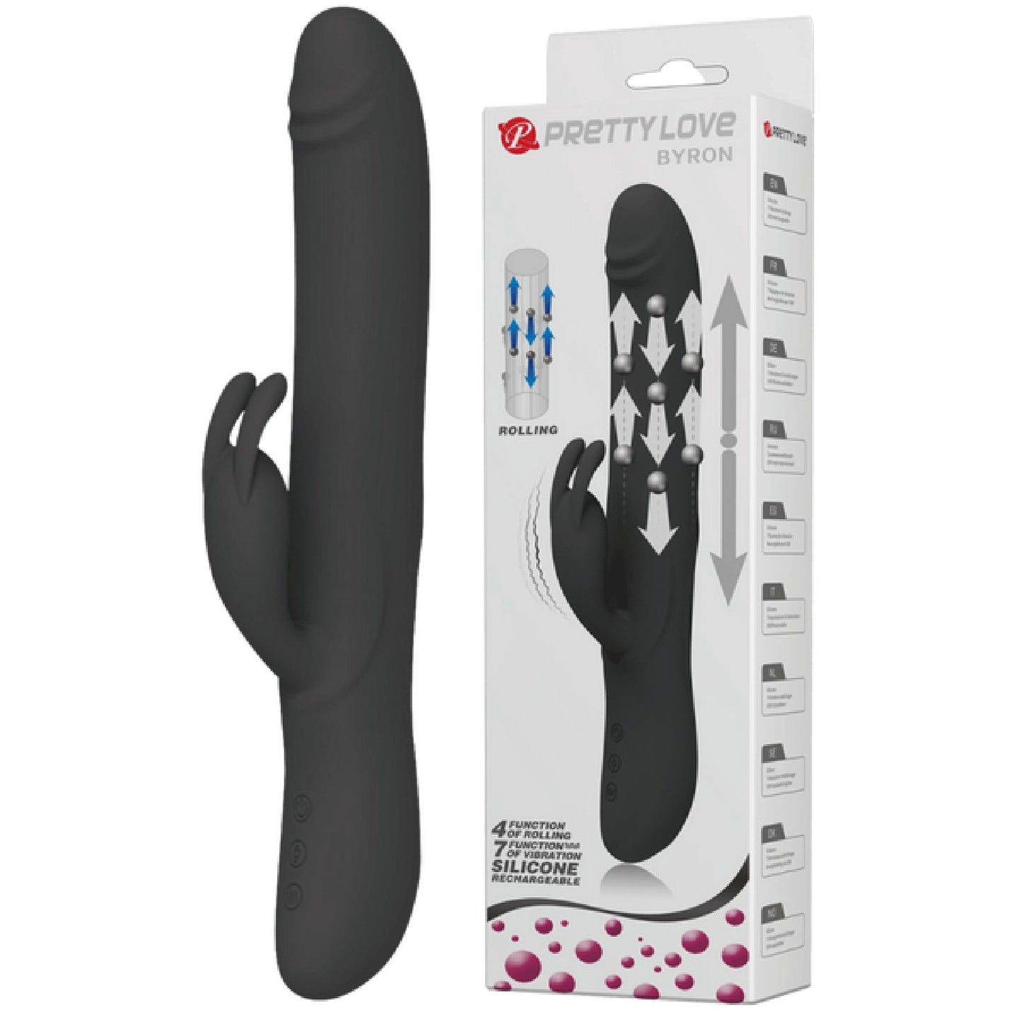 Rechargeable Rolling - Byron (Black)