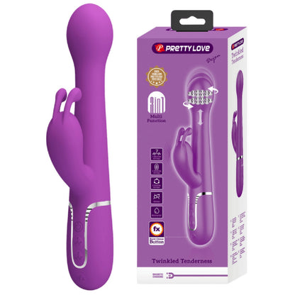 Dejon - 3in1 Multi-function Vibrator (Pink)