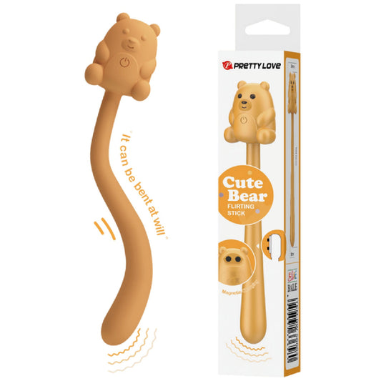 Cute Bear Flirting Stick (Beige)