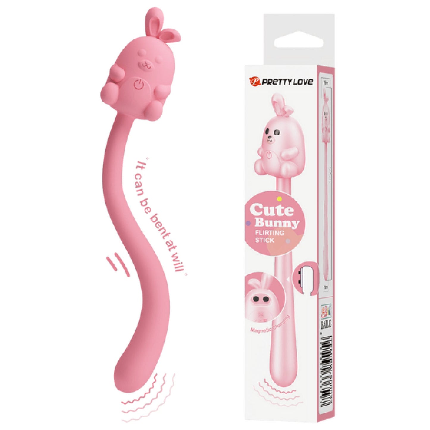 Cute Bunny Flirting Stick (Pink)