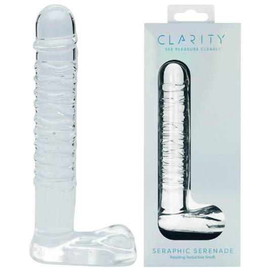 Glass Dildo - Seraphic Serenade