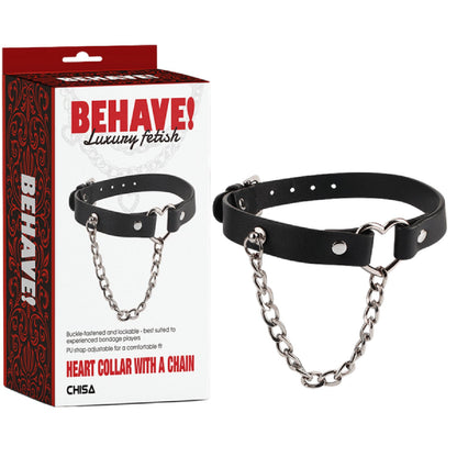 Heart Collar with a Chain