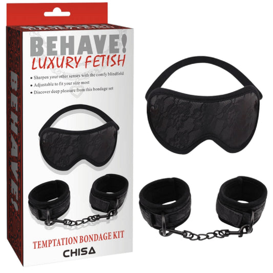 Temptation Bondage Kit (Black)