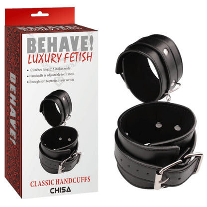 Classic Hand Cuffs (Black)