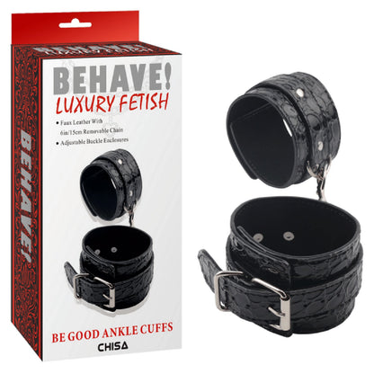 Be Good Ankle Cuffs (Black)