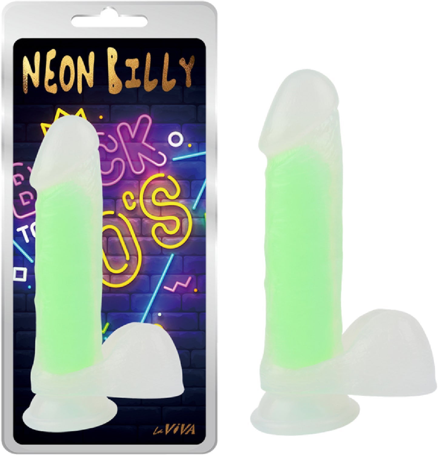 Neon Billy 7.6" (Glow Blue)