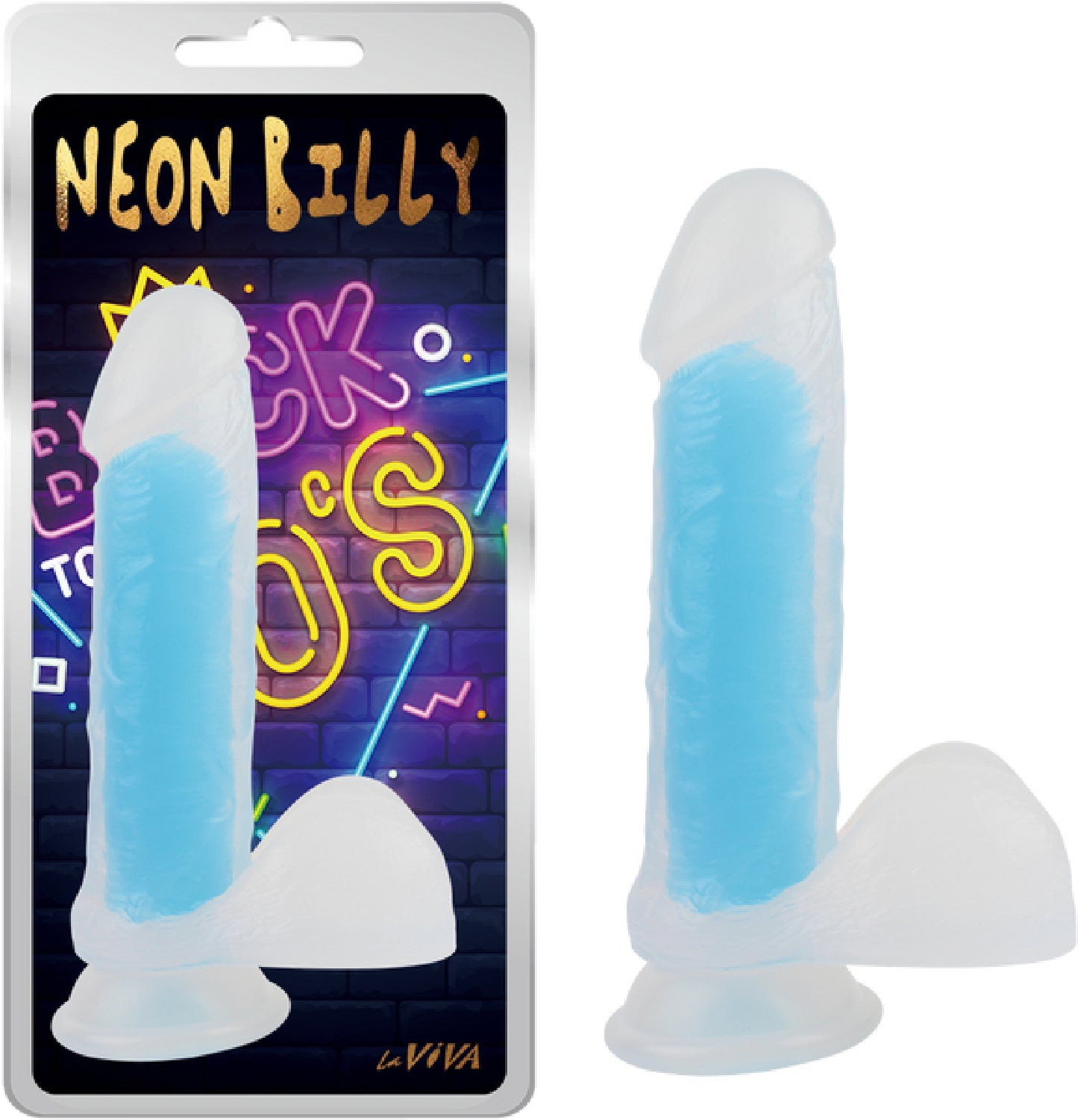 Neon Billy 7.6" (Glow Blue)