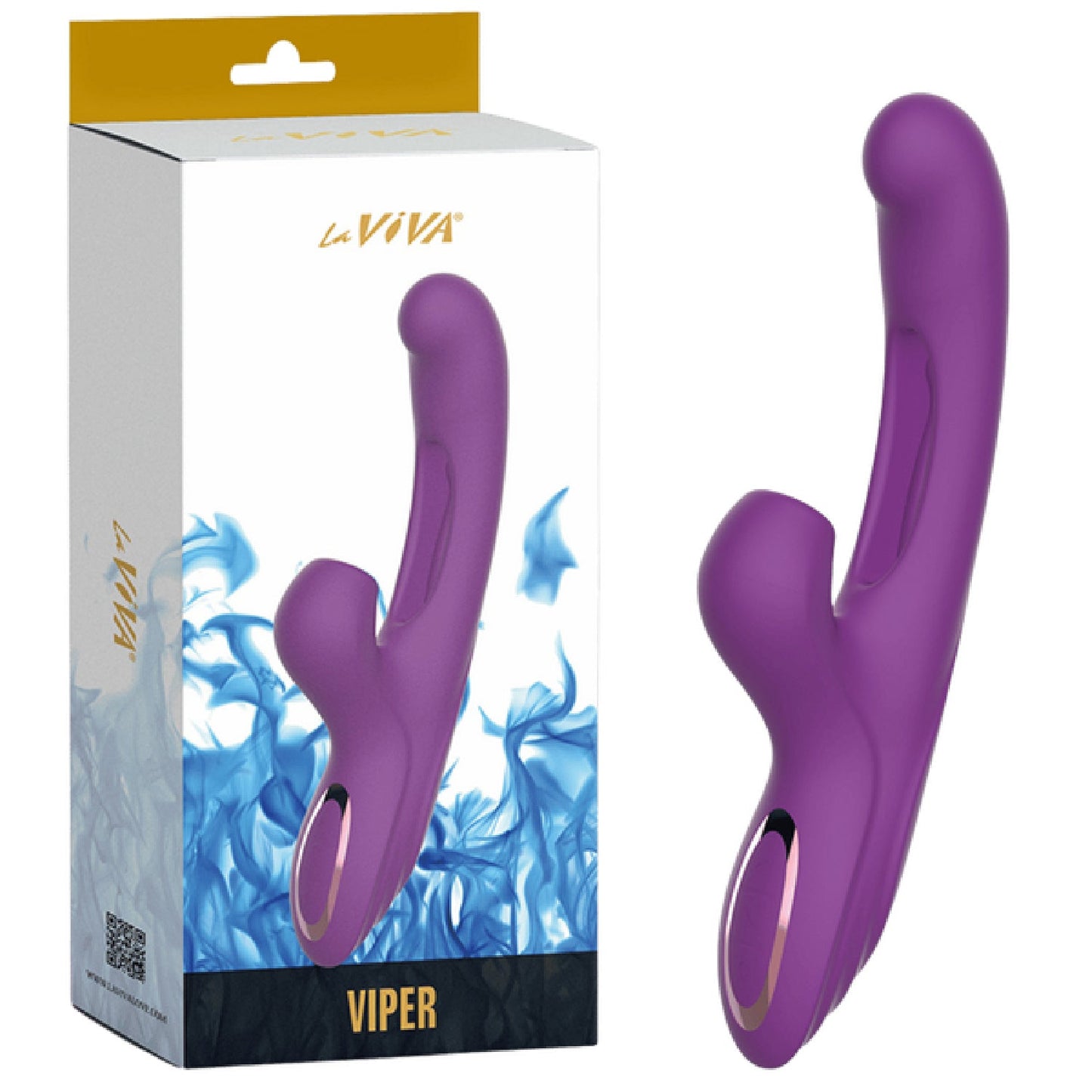 Viper Flickering Vibrator (Purple)