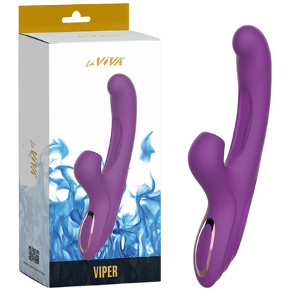 Viper Flickering Vibrator (Purple)