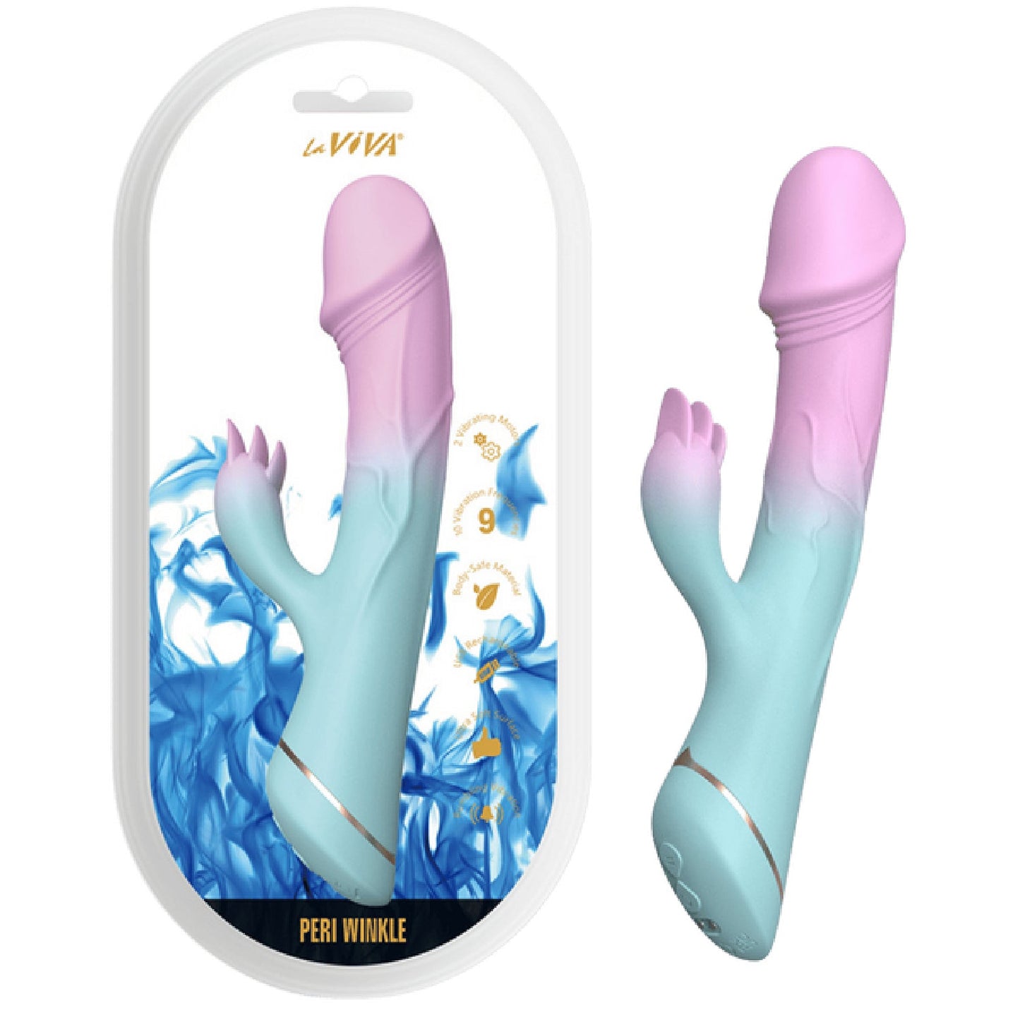Rechargeable Peri Winkle (Pink/Blue)