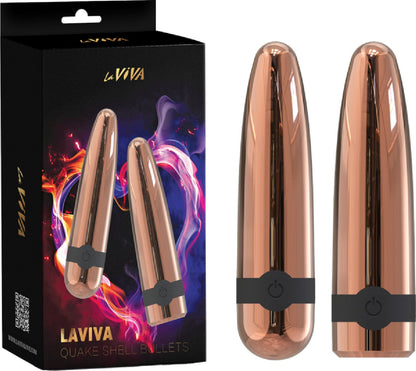 Quake Shell Bullets (Rose Gold)