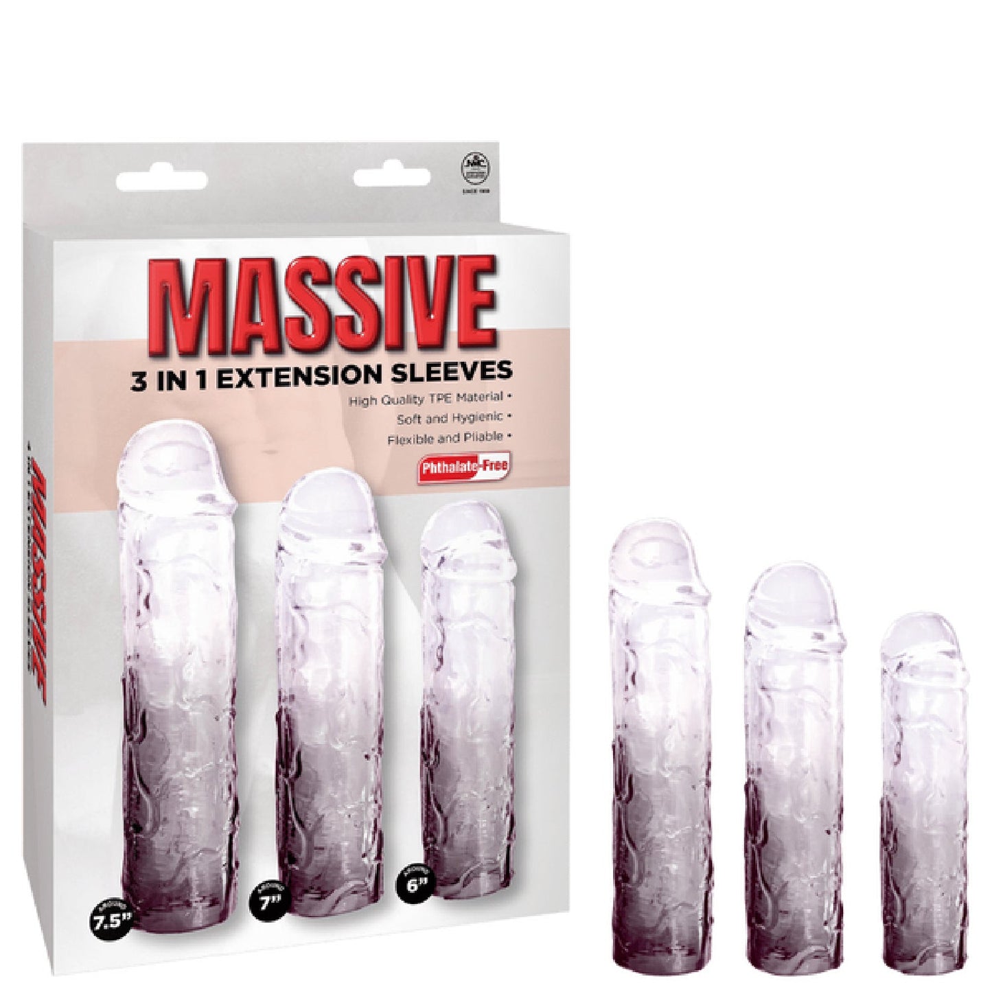 3 in 1 Extension Sleeve (Smoke)