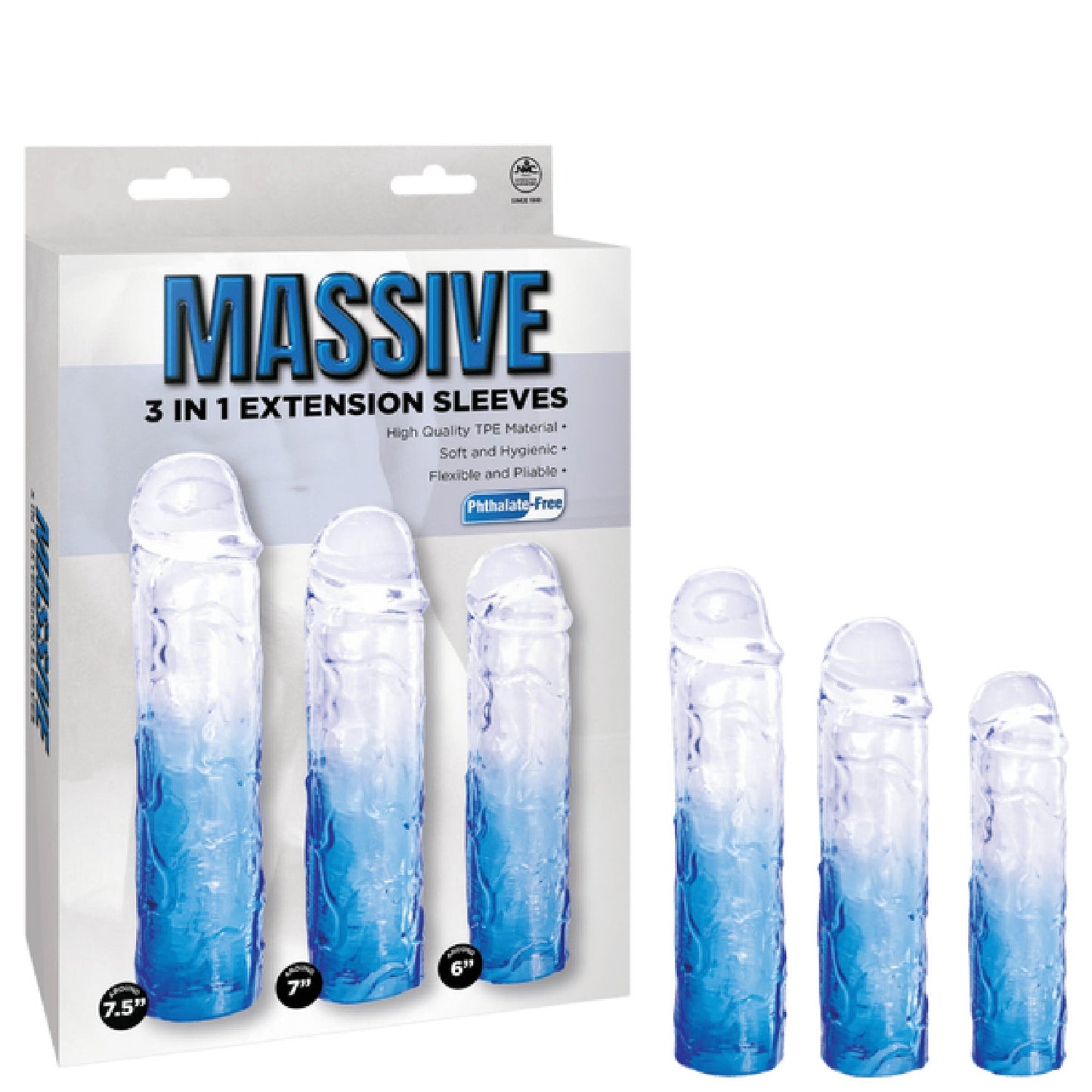 3 in 1 Extension Sleeve (Smoke)