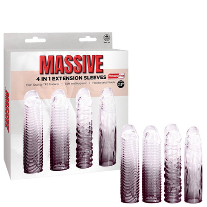4 in 1 Extension Sleeve (Smoke)
