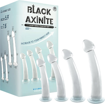 4 In 1 Anal Plug Kit Set (Smoke)