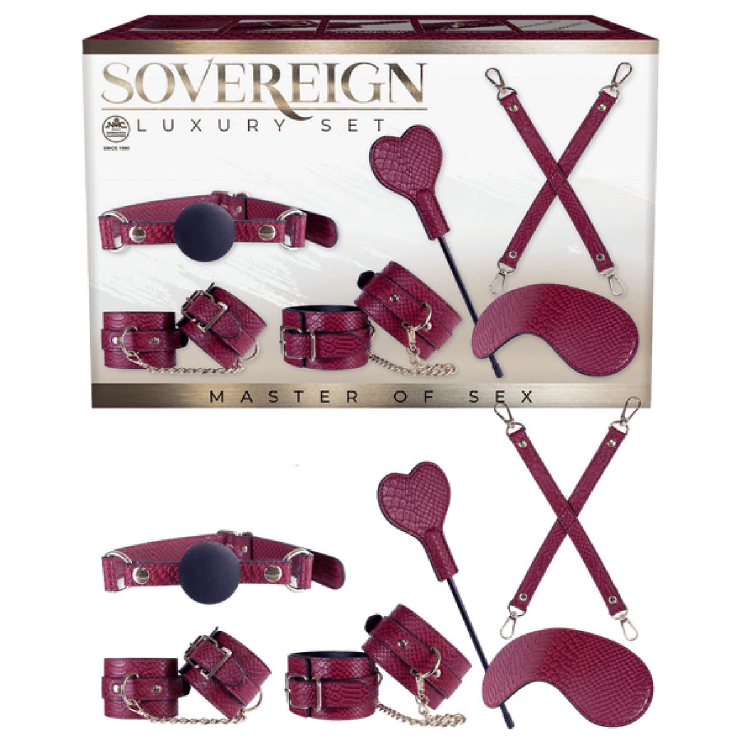 Sovereign Luxury Bondage Set (Red)