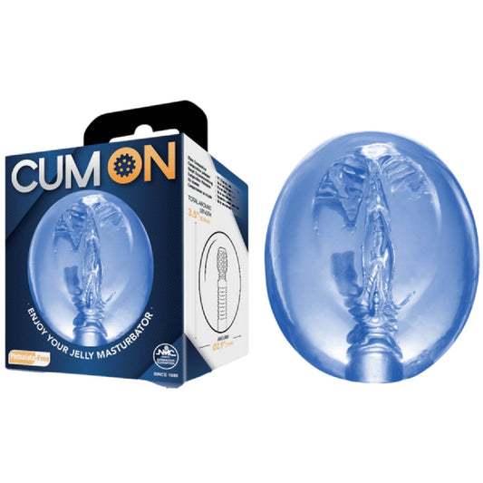 Pocket Jelly Masturbator 3.5" (Blue)