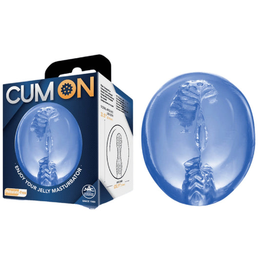 Pocket Jelly Masturbator 3.5" (Blue)