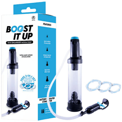 Boost Penis Enlarger Vacuum Pump - Multi Speed
