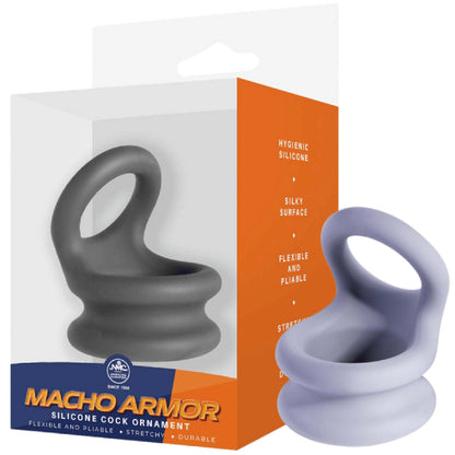 Silicone Cock Ring - Medium (Black)
