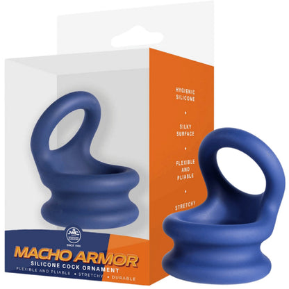 Silicone Cock Ring - Large (Black)