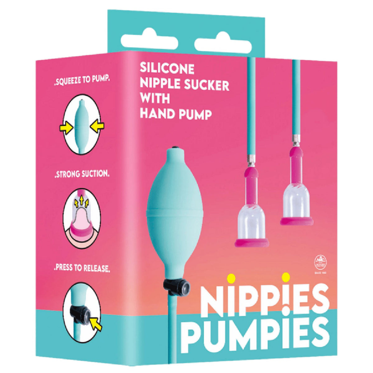 Nippies Pumpies - Silicone Nipple Sucker (Purple)