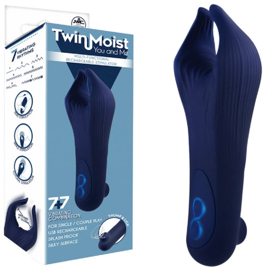 Multi-Functional Rechargeable Stimulator (Blue)