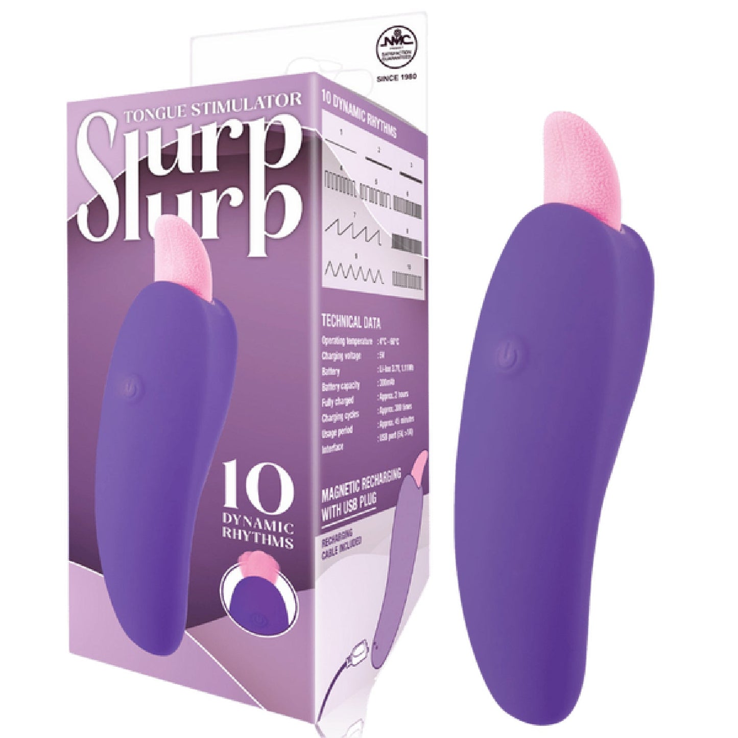 Slurp Slurp - Tongue Stimulator (Purple)